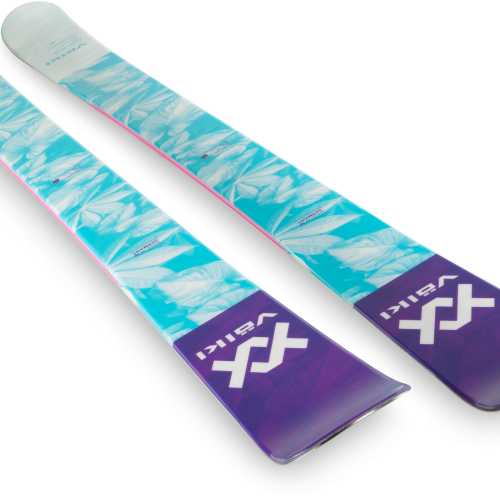 Volkl Skis Bash 86 Womens Flat Skis All Mountain Freestyle Blue White