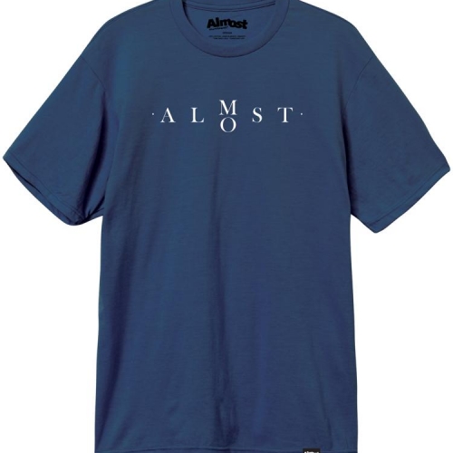 Almost Flip Flop Skateboard Short Sleeve T-Shirt Cool Blue